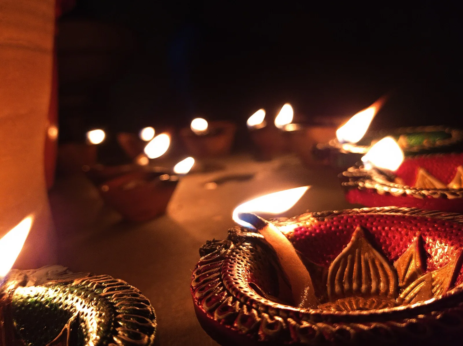 Morning Diyas